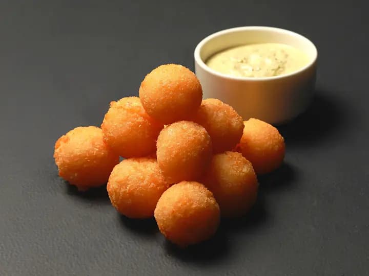 Сырные шарики с чесноком(10 шт.)