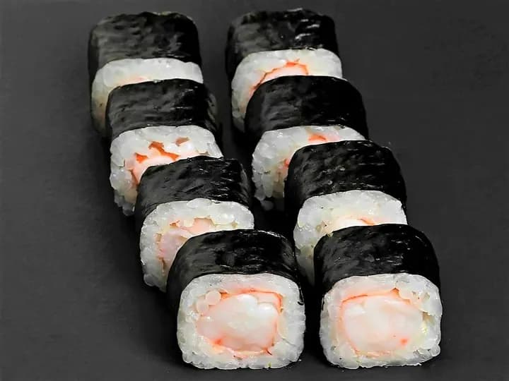 Мини с креветкой
